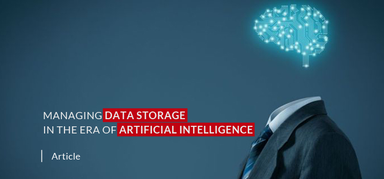 Managing Data Storage in the Era of Artificial Intelligence